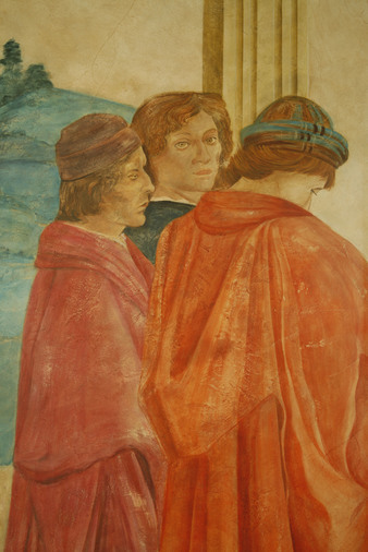 Autre partie de la fresque. Photo : A.Dovifat Autre partie de la fresque. Photo : A.Dovifat
