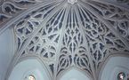 Restauration des trompe-l'oeil de la cathédrale de Chambéry